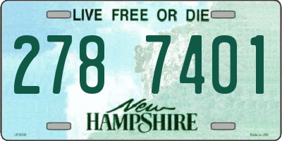NH license plate 2787401