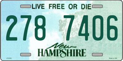NH license plate 2787406