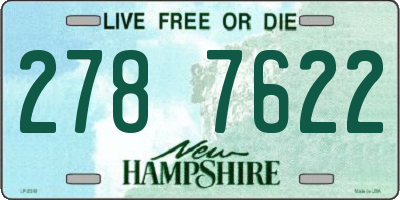 NH license plate 2787622