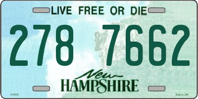 NH license plate 2787662