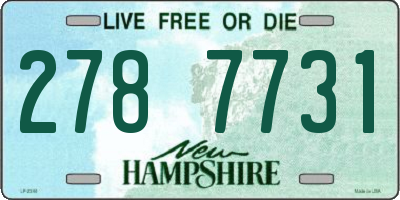 NH license plate 2787731