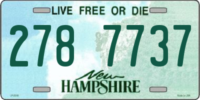 NH license plate 2787737