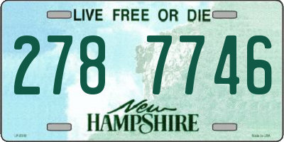 NH license plate 2787746