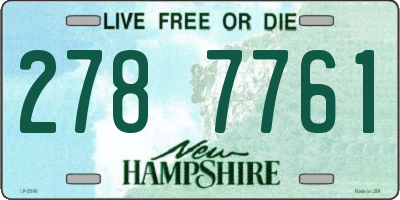 NH license plate 2787761