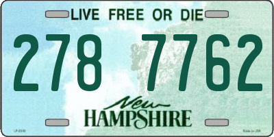 NH license plate 2787762