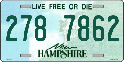 NH license plate 2787862