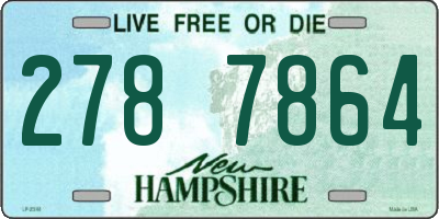 NH license plate 2787864