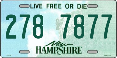 NH license plate 2787877