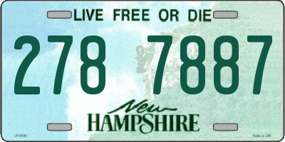 NH license plate 2787887