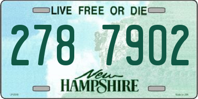 NH license plate 2787902