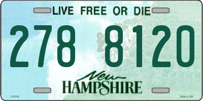NH license plate 2788120