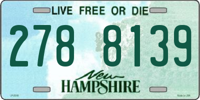 NH license plate 2788139