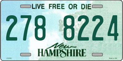 NH license plate 2788224