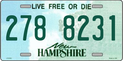 NH license plate 2788231