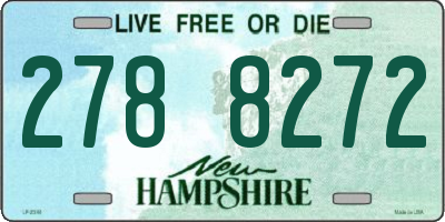 NH license plate 2788272