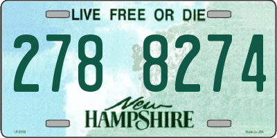 NH license plate 2788274