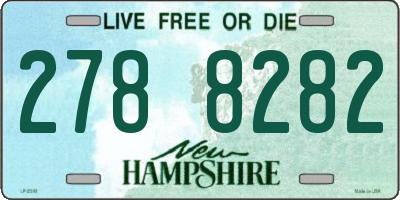 NH license plate 2788282
