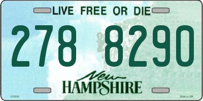 NH license plate 2788290