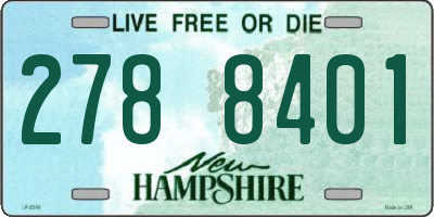 NH license plate 2788401