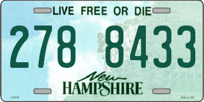 NH license plate 2788433