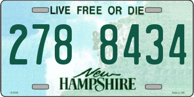 NH license plate 2788434