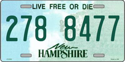 NH license plate 2788477