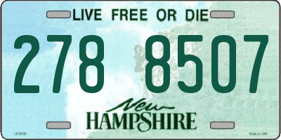 NH license plate 2788507