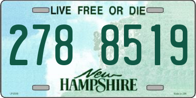 NH license plate 2788519