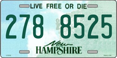 NH license plate 2788525