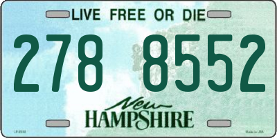NH license plate 2788552