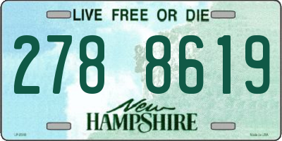 NH license plate 2788619