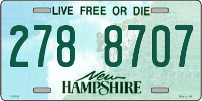 NH license plate 2788707