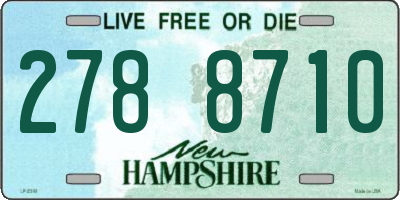 NH license plate 2788710