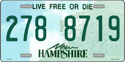 NH license plate 2788719