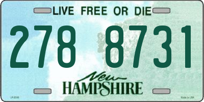 NH license plate 2788731