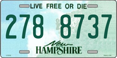 NH license plate 2788737