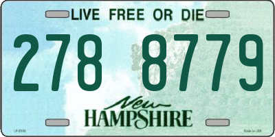 NH license plate 2788779