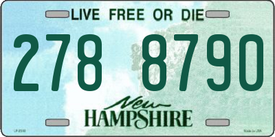 NH license plate 2788790