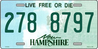 NH license plate 2788797