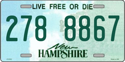 NH license plate 2788867