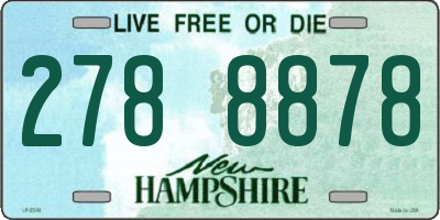 NH license plate 2788878