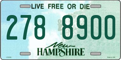 NH license plate 2788900