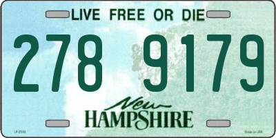 NH license plate 2789179