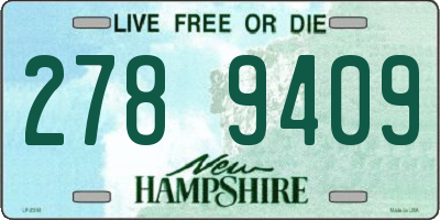 NH license plate 2789409