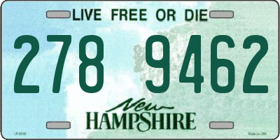 NH license plate 2789462