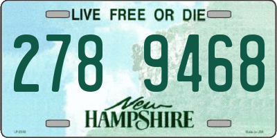 NH license plate 2789468
