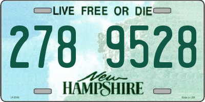 NH license plate 2789528