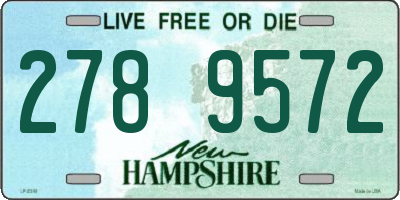 NH license plate 2789572