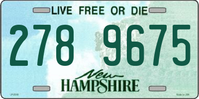 NH license plate 2789675