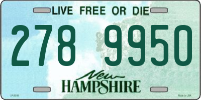NH license plate 2789950